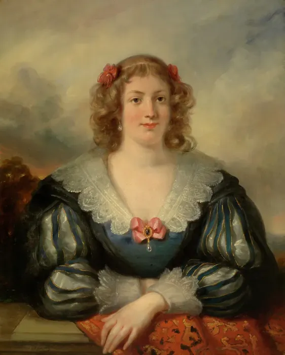 Framed Print : Countess L.H.. Creator: Henri Decaisne Framed Print : Countess L.H.. Creator: Henri Decaisne