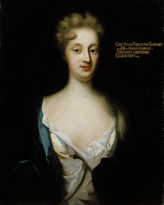 Framed Print : Countess Margareta Lillienstedt, c1720s. Creator: David von Krafft Framed Print : Countess Margareta Lillienstedt, c1720s. Creator: David von Krafft