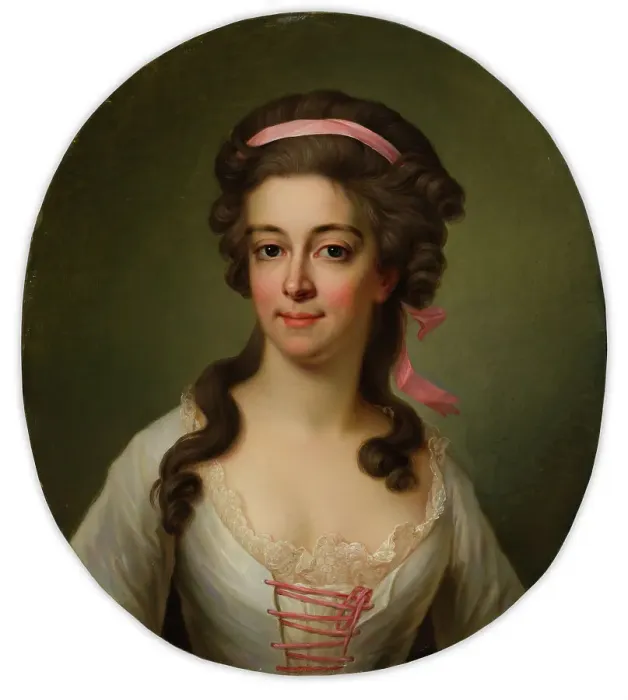 Framed Print : Countess Maria Eleonora Lewenhaupt, c1783. Creator: Jakob Bjork Framed Print : Countess Maria Eleonora Lewenhaupt, c1783. Creator: Jakob Bjork