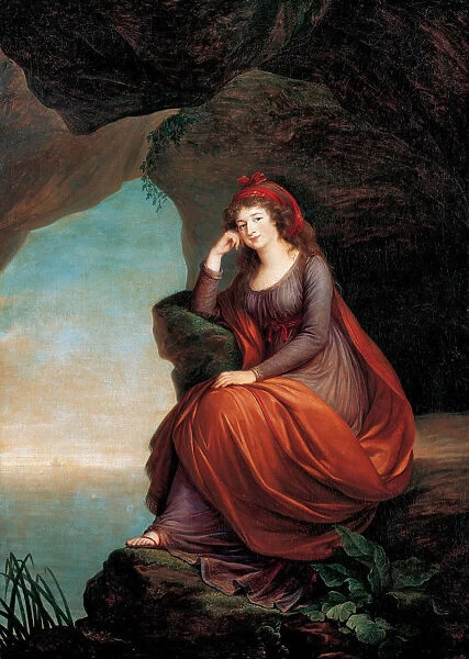 Countess Maria Josepha Hermengilde Esterhazy, nee Princess von und zu Liechtenstein (1768-1845), 1793. Artist: Vigee-Lebrun, Marie Louise Elisabeth (1755-1842)