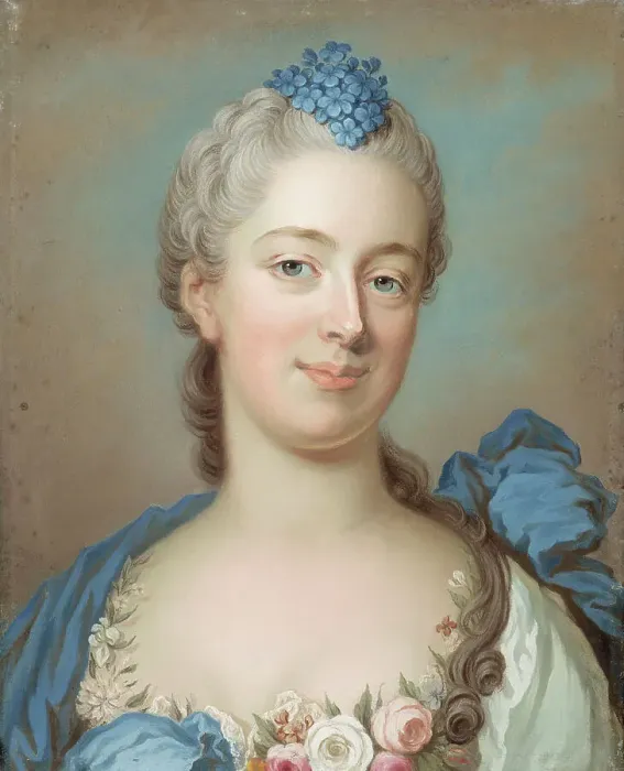 Framed Print : Countess Poaton, c1740s. Creator: Gustaf Lundberg Framed Print : Countess Poaton, c1740s. Creator: Gustaf Lundberg