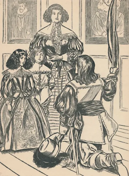 Framed Print : The Countess Receives The Banners, c1907 Framed Print : The Countess Receives The Banners, c1907