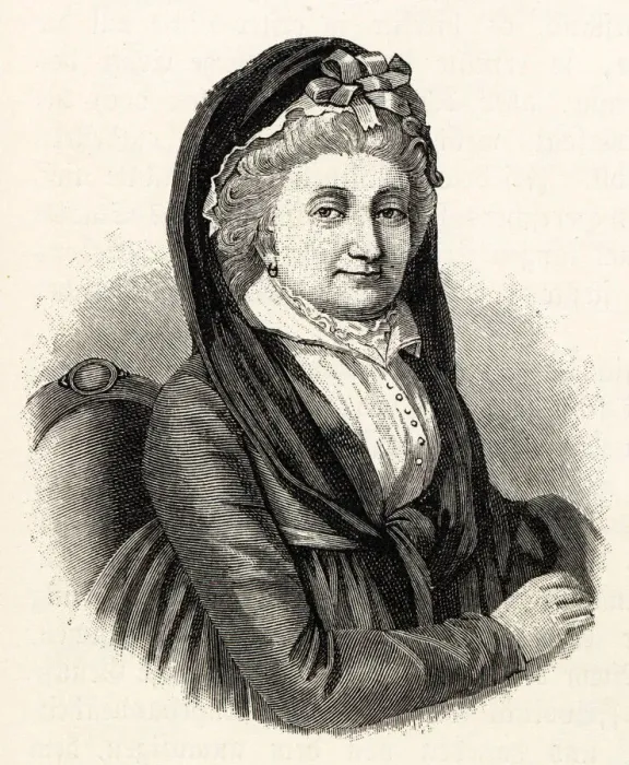 Framed Print : Countess Sophie Marie von VoB(1729-1814). Creator: Anonymous Framed Print : Countess Sophie Marie von VoB(1729-1814). Creator: Anonymous