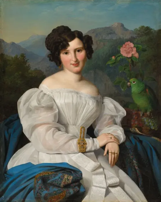 Framed Print : Countess Szechenyi, 1828. Creator: Ferdinand Georg Waldmüller (Austrian, 1793-1865) Framed Print : Countess Szechenyi, 1828. Creator: Ferdinand Georg Waldmüller (Austrian, 1793-1865)