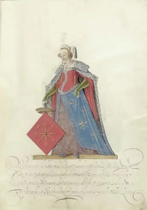 Framed Print : Countess of Teisterbant, c.1600-c.1625. Creator: Nicolaes de Kemp Framed Print : Countess of Teisterbant, c.1600-c.1625. Creator: Nicolaes de Kemp