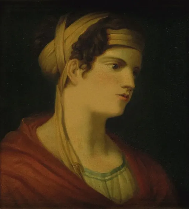 Framed Print : Countess Therese Brunsvik (1775-1861). Creator: Lampi, Johann-Baptist I