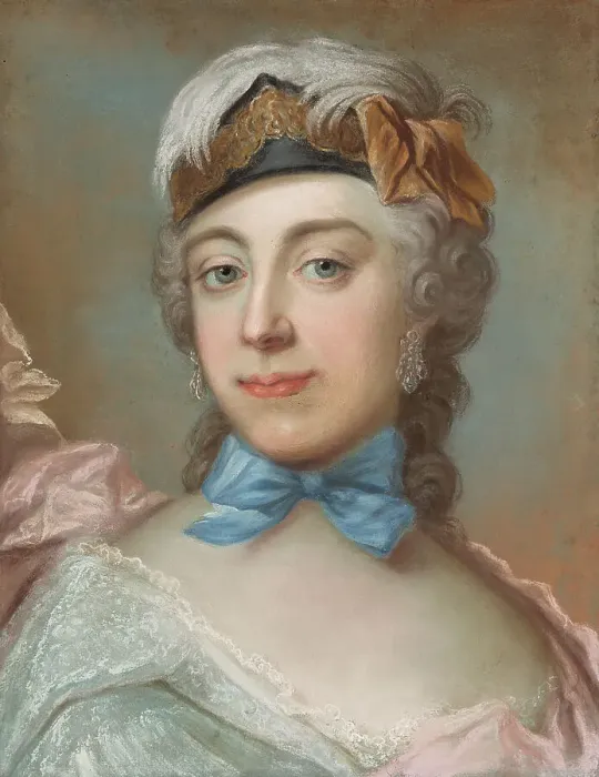 Framed Print : Countess Ulrika Charlotta Sprengtporten, c1740s. Creator: Gustaf Lundberg Framed Print : Countess Ulrika Charlotta Sprengtporten, c1740s. Creator: Gustaf Lundberg