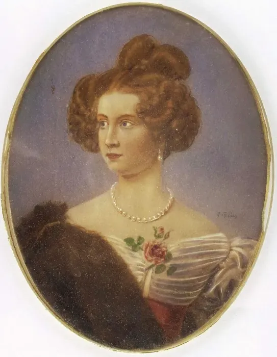 Framed Print : Countess von Krudener, c1830s. Creator: Unknown Framed Print : Countess von Krudener, c1830s. Creator: Unknown