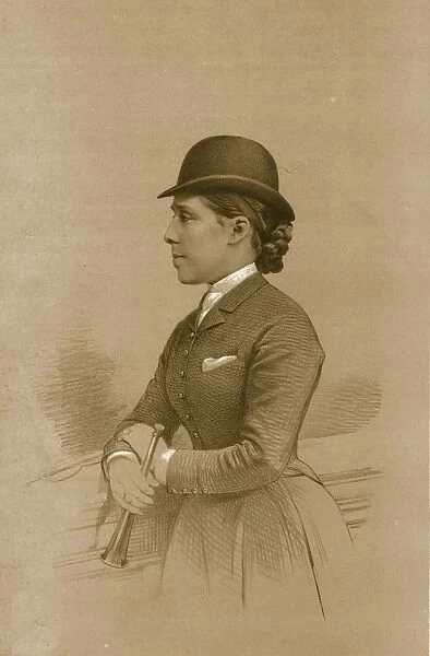 The Countess of Yarborough, 1879. Creator: Vincent Brooks Day & Son