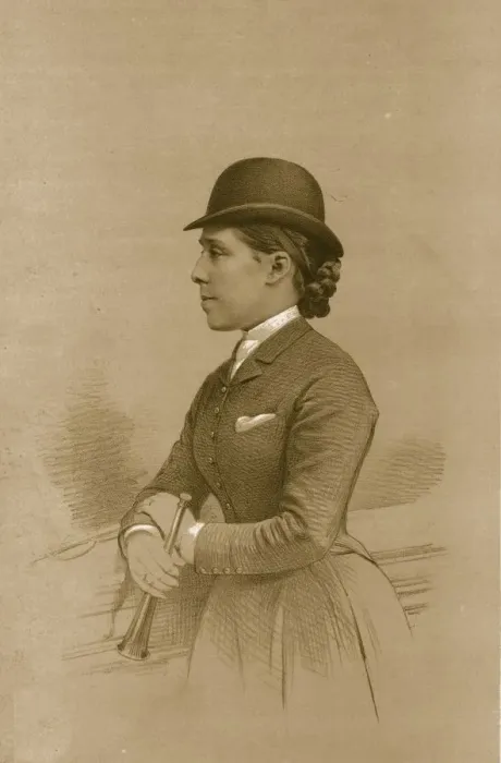 Framed Print : The Countess of Yarborough, 1879. Creator: Vincent Brooks Day & Son Framed Print : The Countess of Yarborough, 1879. Creator: Vincent Brooks Day & Son