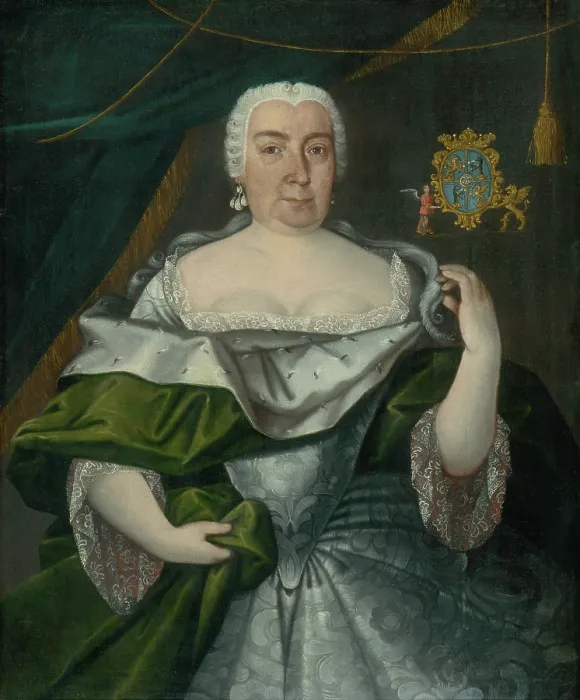 Framed Print : Countess Zofia Eszterhazy; Baroness Zofia Revay, Nee Countess Esterhazy, Before 1740. Creator: Unknown Framed Print : Countess Zofia Eszterhazy; Baroness Zofia Revay, Nee Countess Esterhazy, Before 1740. Creator: Unknown