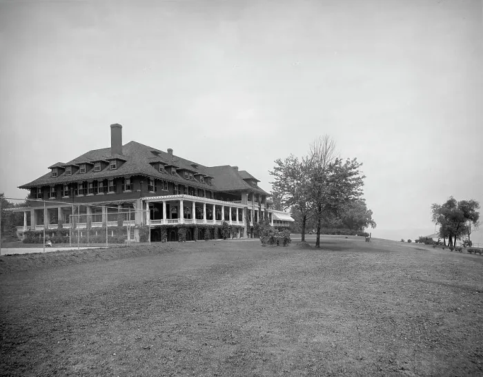 Framed Print : The Country club, Grosse Pointe, Mich. c.between 1910 and 1920. Creator: Unknown Framed Print : The Country club, Grosse Pointe, Mich. c.between 1910 and 1920. Creator: Unknown