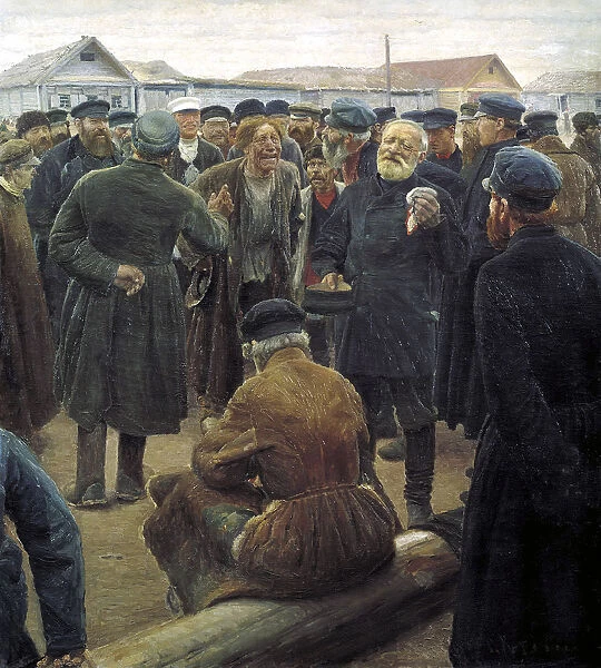 At the country community meeting, 1893