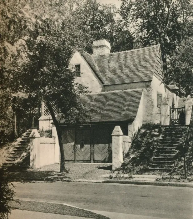 Framed Print : Country House for Mr. Edwin C. Duble, Forest Hills. Architect, Frank Forster, c1928 Framed Print : Country House for Mr. Edwin C. Duble, Forest Hills. Architect, Frank Forster, c1928