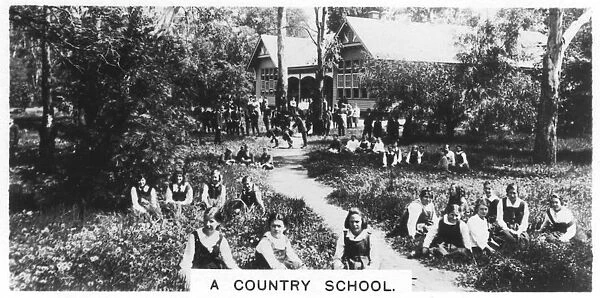 A country school, Australia, 1928