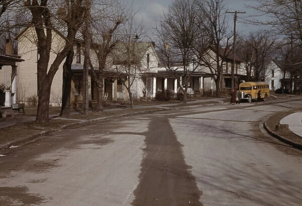 Country school near Portsmouth, Ohio, 1942 or 1943. Creator: John Vachon