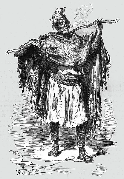 Countryman of the Neighbourhood of Seville;An Autumn Tour in Andalusia, 1875. Creator: Gustave Doré