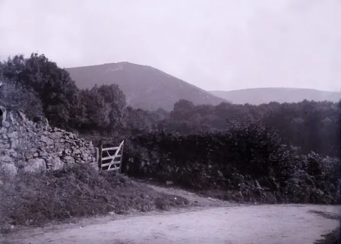 Framed Print : Countryside near Plymouth in Devon. Creator: Unknown Framed Print : Countryside near Plymouth in Devon. Creator: Unknown