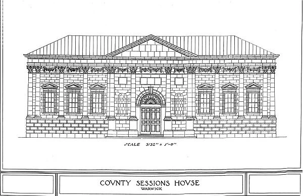 County Sessions House, Warwick, Warwickshire, 1924