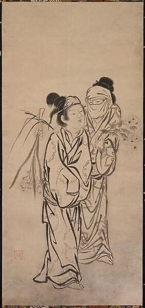 A Couple, late 1500s. Creator: Hasegawa Soen (Japanese)