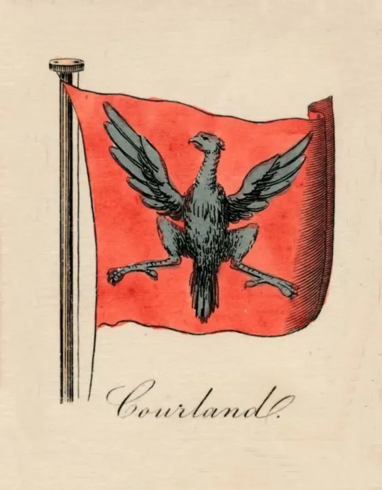 Framed Print : Courland, 1838 Framed Print : Courland, 1838