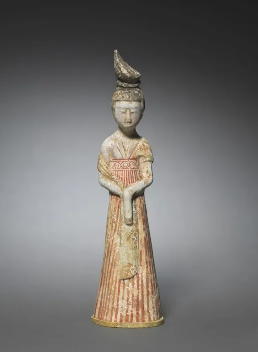 Framed Print : Court Lady with High Chignon, c. 700-750. Creator: Unknown Framed Print : Court Lady with High Chignon, c. 700-750. Creator: Unknown