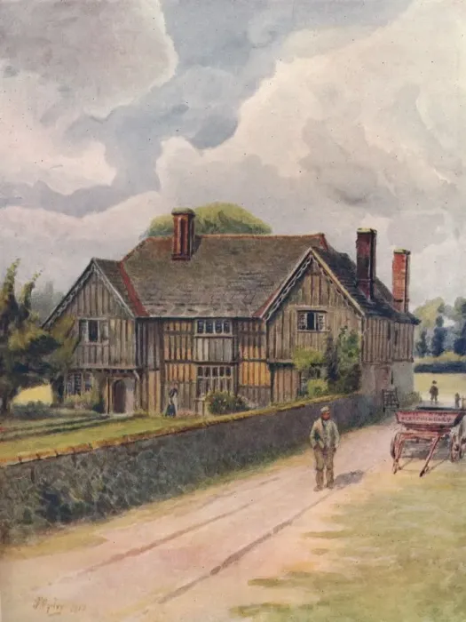 Framed Print : Court Lodge Farm, Brewer Street, 1912, (1914). Artist: Jamess Ogilvy Framed Print : Court Lodge Farm, Brewer Street, 1912, (1914). Artist: Jamess Ogilvy