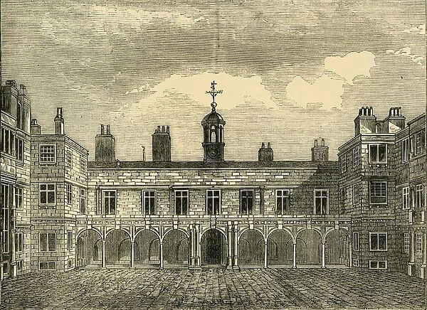Court of Old Somerset House, from the North, (1881). Creator: Unknown