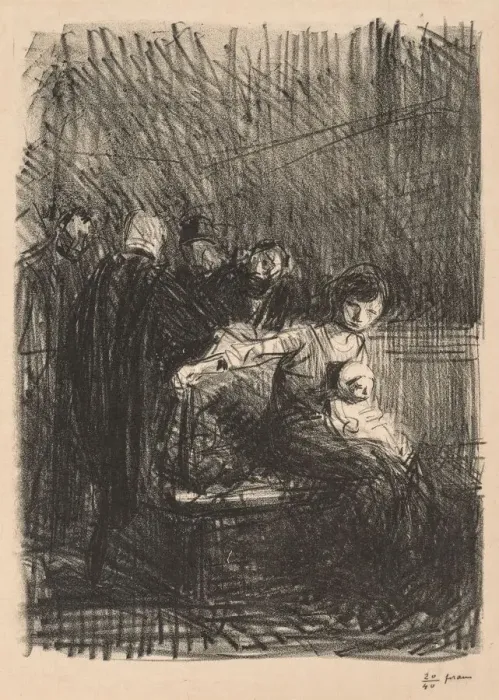 Framed Print : Court Recess. Creator: Jean Louis Forain (French, 1852-1931) Framed Print : Court Recess. Creator: Jean Louis Forain (French, 1852-1931)