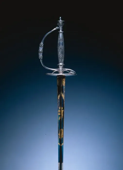 Framed Print : Court Sword, c. 1790. Creator: Unknown Framed Print : Court Sword, c. 1790. Creator: Unknown