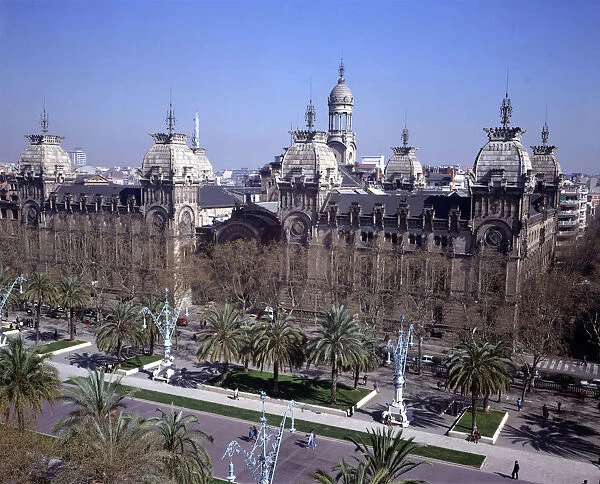 Courthouse, designed by Enric Sagnier (1858-1931) and Josep Domenech i Estepa (1858-1917)