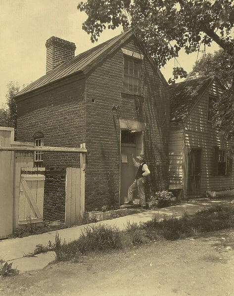 Courthouse of township Scott's Hill, Falmouth, between 1925 and 1929. Creator: Frances Benjamin Johnston