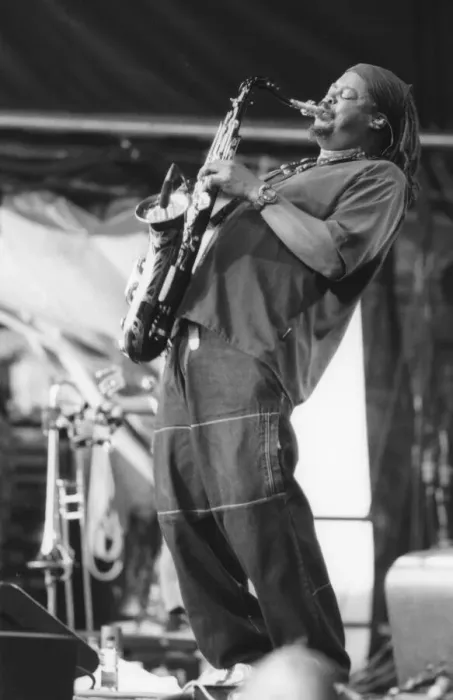 Framed Print : Courtney Pine, Bishopstock Festival, Devon, 2001. Creator: Brian Foskett Framed Print : Courtney Pine, Bishopstock Festival, Devon, 2001. Creator: Brian Foskett