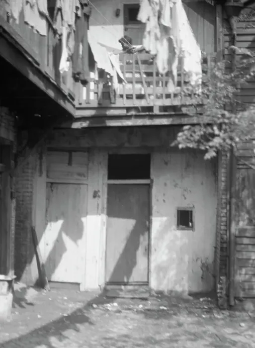 Framed Print : Courtyard, New Orleans, between 1920 and 1926. Creator: Arnold Genthe Framed Print : Courtyard, New Orleans, between 1920 and 1926. Creator: Arnold Genthe