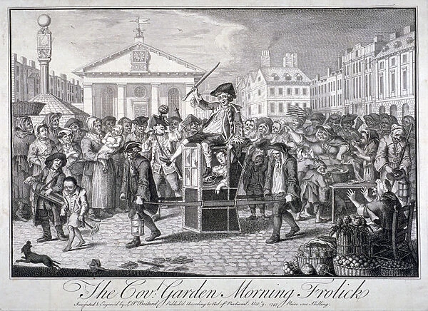 The Cov: Garden Morning Frolick, 1747. Artist: LP Boitard