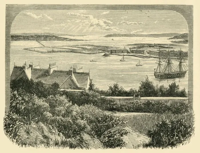 Framed Print : The Cove of Cork, 1898. Creator: Unknown Framed Print : The Cove of Cork, 1898. Creator: Unknown
