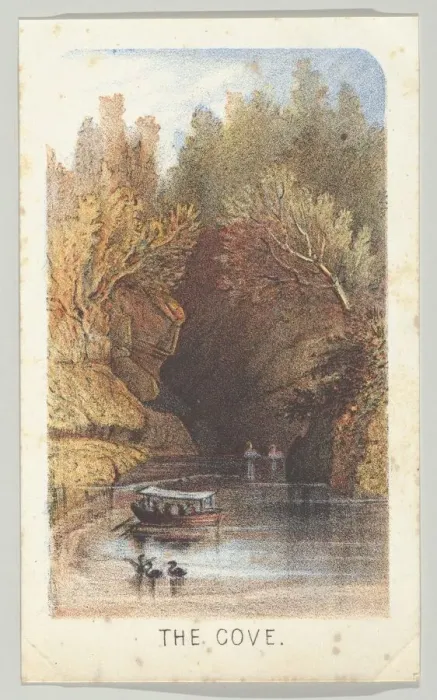 Framed Print : The Cove, from the series, Views in Central Park, New York, Part 3, 1864 Framed Print : The Cove, from the series, Views in Central Park, New York, Part 3, 1864