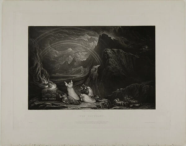The Covenant, from Illustrations of the Bible, 1832. Creator: John Martin