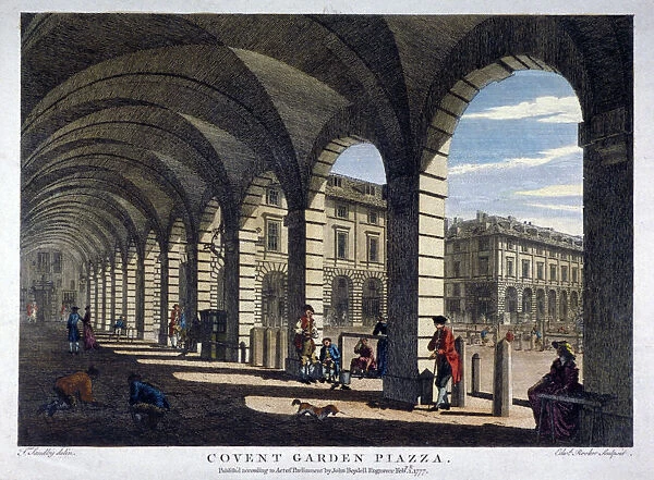 Covent Garden, Westminster, London, 1777. Artist: Edward Rooker
