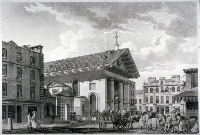 Framed Print : Covent Garden, Westminster, London, c1790 Framed Print : Covent Garden, Westminster, London, c1790