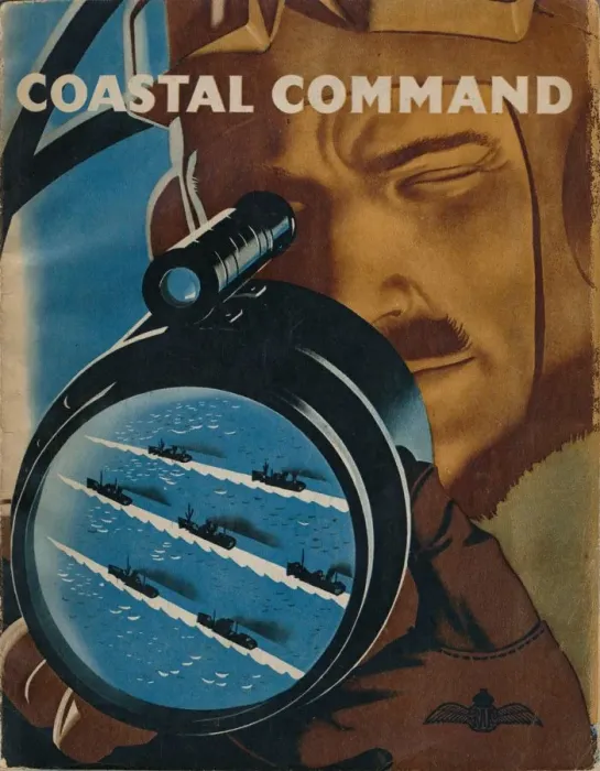 Framed Print : Front cover of Coastal Command, 1943 Framed Print : Front cover of Coastal Command, 1943