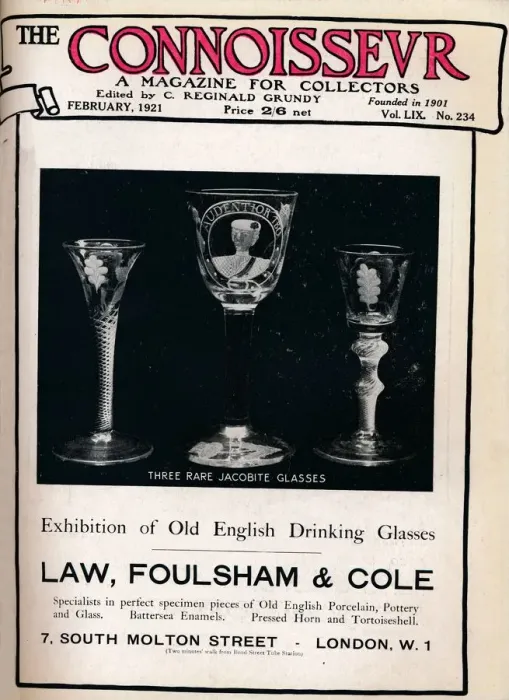 Framed Print : Cover of The Connoisseur, February 1921 Framed Print : Cover of The Connoisseur, February 1921