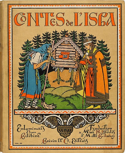 Cover of 'Contes de l Isba', 1931. Creator: Bilibin