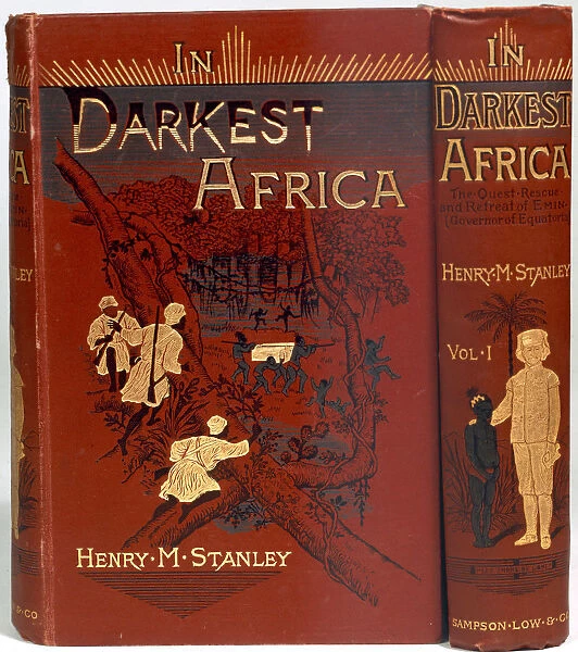 Cover of In Darkest Africa, by Henry Morton Stanley, 1890