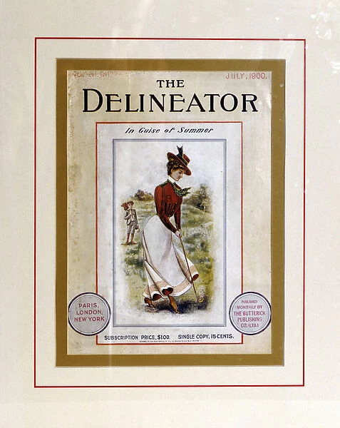 Cover of The Delineator, July 1900