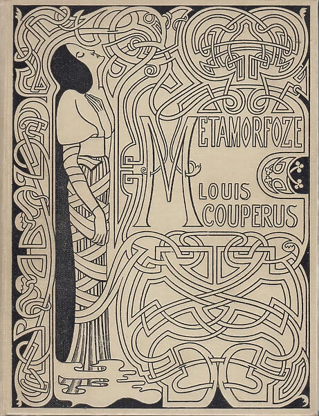 Cover design Metamorfoze by Louis Couperus, 1897. Creator: Toorop, Jan (1858-1928)