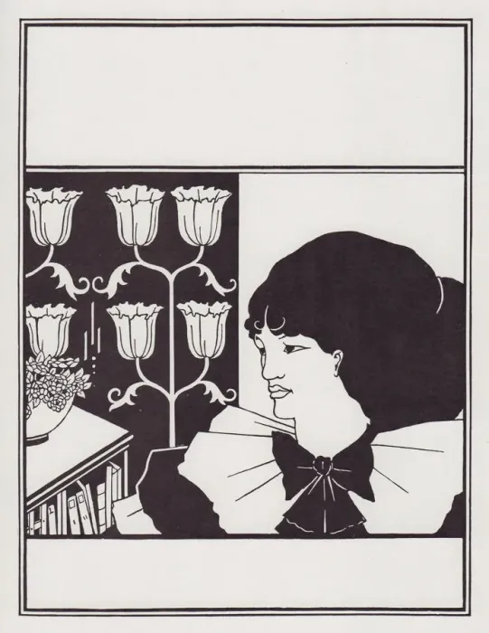 Framed Print : Cover Design for The Yellow Book, Vol II, 1894. Creator: Aubrey Beardsley Framed Print : Cover Design for The Yellow Book, Vol II, 1894. Creator: Aubrey Beardsley