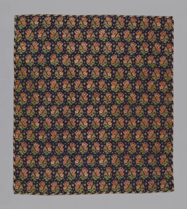 Framed Print : Cover (Furnishing Fabric), Iran, 19th century. Creator: Unknown Framed Print : Cover (Furnishing Fabric), Iran, 19th century. Creator: Unknown