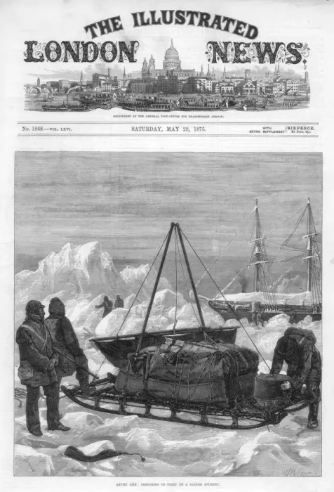 Framed Print : The cover of The Illustrated London News, 29th May 1875. Artist: WJ Palmer Framed Print : The cover of The Illustrated London News, 29th May 1875. Artist: WJ Palmer