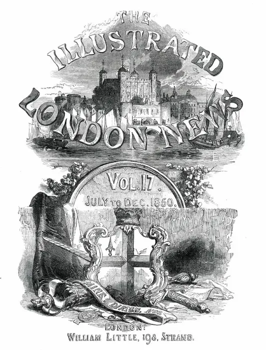 Framed Print : Front cover of The Illustrated London News, Vol. 17, July to December, 1850. Creator: Unknown. Front cover of The Illustrated London News, Vol. 17, July to December, 1850. Creator: Unknown Framed Print : Front cover of The Illustrated London News, Vol. 17, July to December, 1850. Creator: Unknown. Front cover of The Illustrated London News, Vol. 17, July to December, 1850. Creator: Unknown